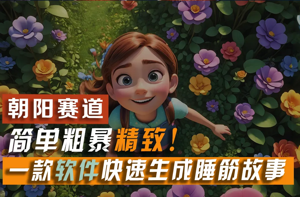 （11405期）利用一款软件5分钟一条爆款睡筋故事，简单粗暴精致！小白月入2w+_学通网创