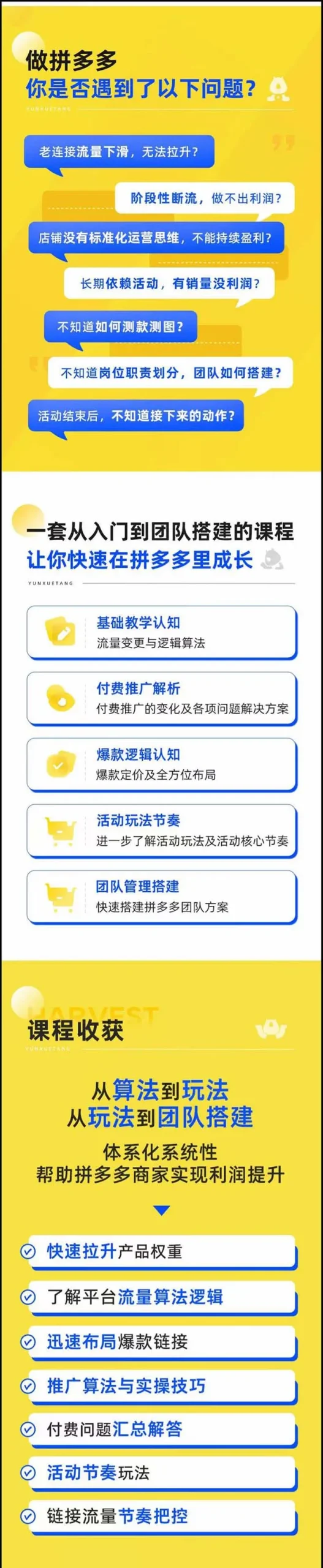 （11435期）拼多多·进阶课：极限拉升/盈利突破：从算法到玩法 从玩法到团队搭建-18节_学通网创