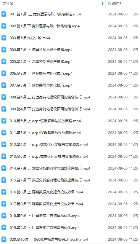 图片[1]_（12012期）竞价教程：真实账户 实战教学 从新手到进阶·后台操作到数据优化_学通网创