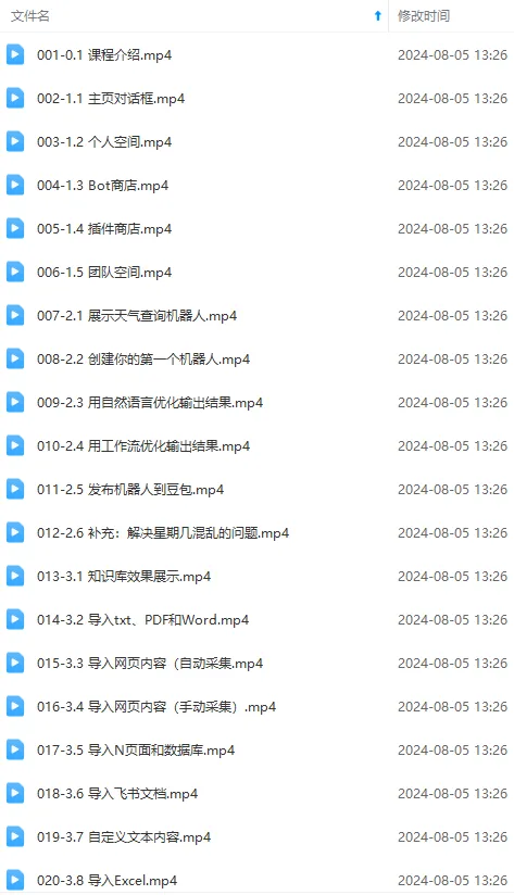 图片[1]_（11990期）Coze-0基础开发 Agent智能体教程：不需要懂编程，做属于自己的对话机器人_学通网创