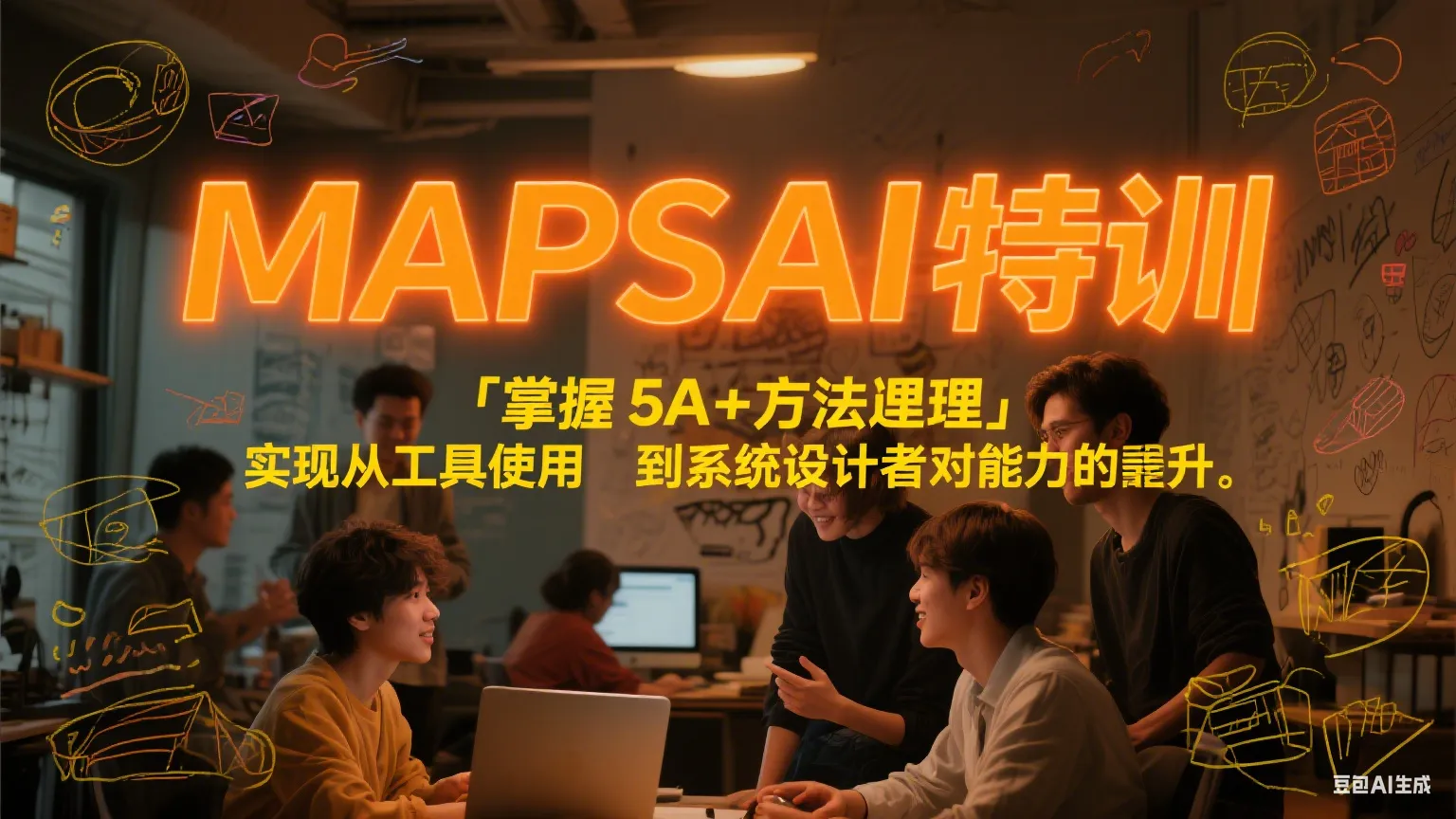 MAPSAI 特训，掌握 5A + 方法论，实现从工具使用者到系统设计者的能力跃升_学通网创