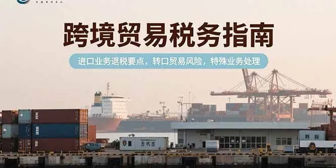 （15381期）跨境贸易税务指南，进口业务退税要点，转口贸易风险，特殊业务处理_学通网创