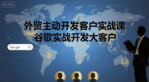 外贸主动开发客户实战课，谷歌实战开发大客户_学通网创