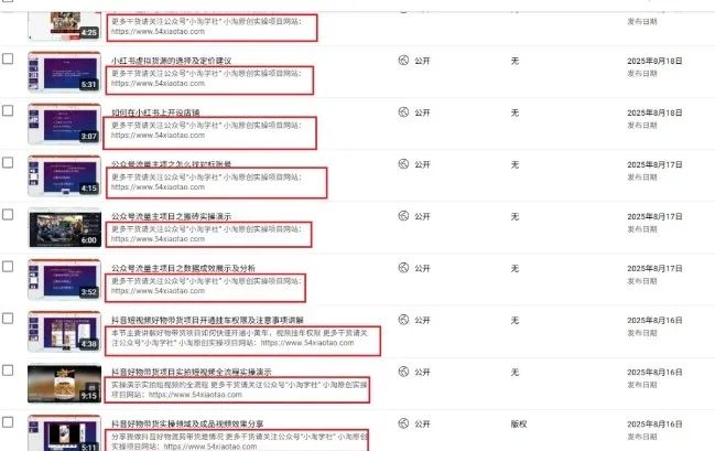 2025油管引流术，分享我是如何通过油管做引流的