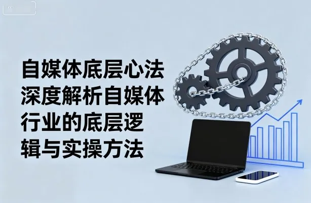 自媒体底层心法，深度解析自媒体行业的底层逻辑与实操方法_学通网创