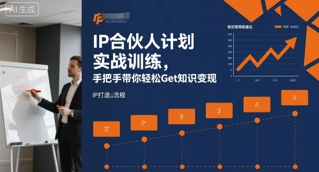 IP合伙人计划实战训练，手把手带你轻松Get知识变现_学通网创