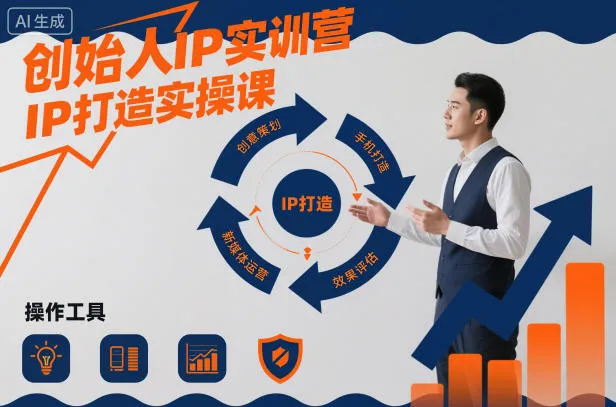 创始人IP实训营，IP打造实操课_学通网创