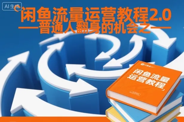 闲鱼流量运营教程2.0——普通人翻身的机会之一_学通网创