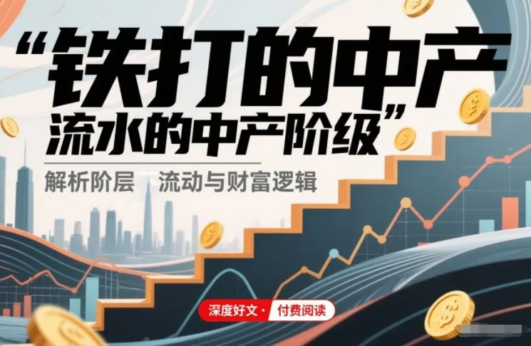 付费文章：铁打的中产，流水的中产阶级_学通网创