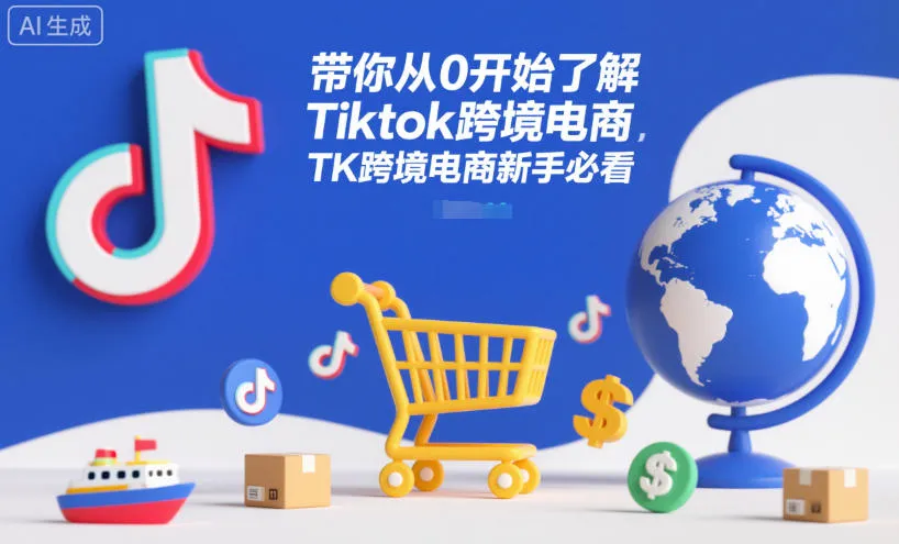 带你从0开始了解Tiktok跨境电商，TK跨境电商新手必看_学通网创