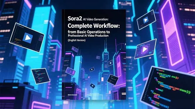 Sora2 AI视频生成的系统教程(英文版_学通网创